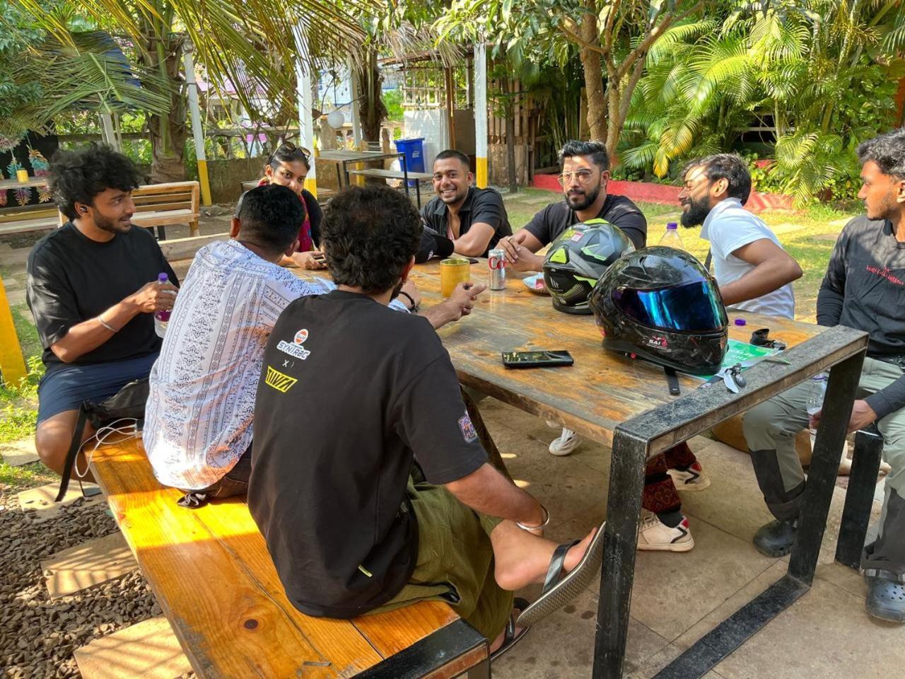 Green Nest Hostel, Baga- North Goa 아르포라 외부 사진
